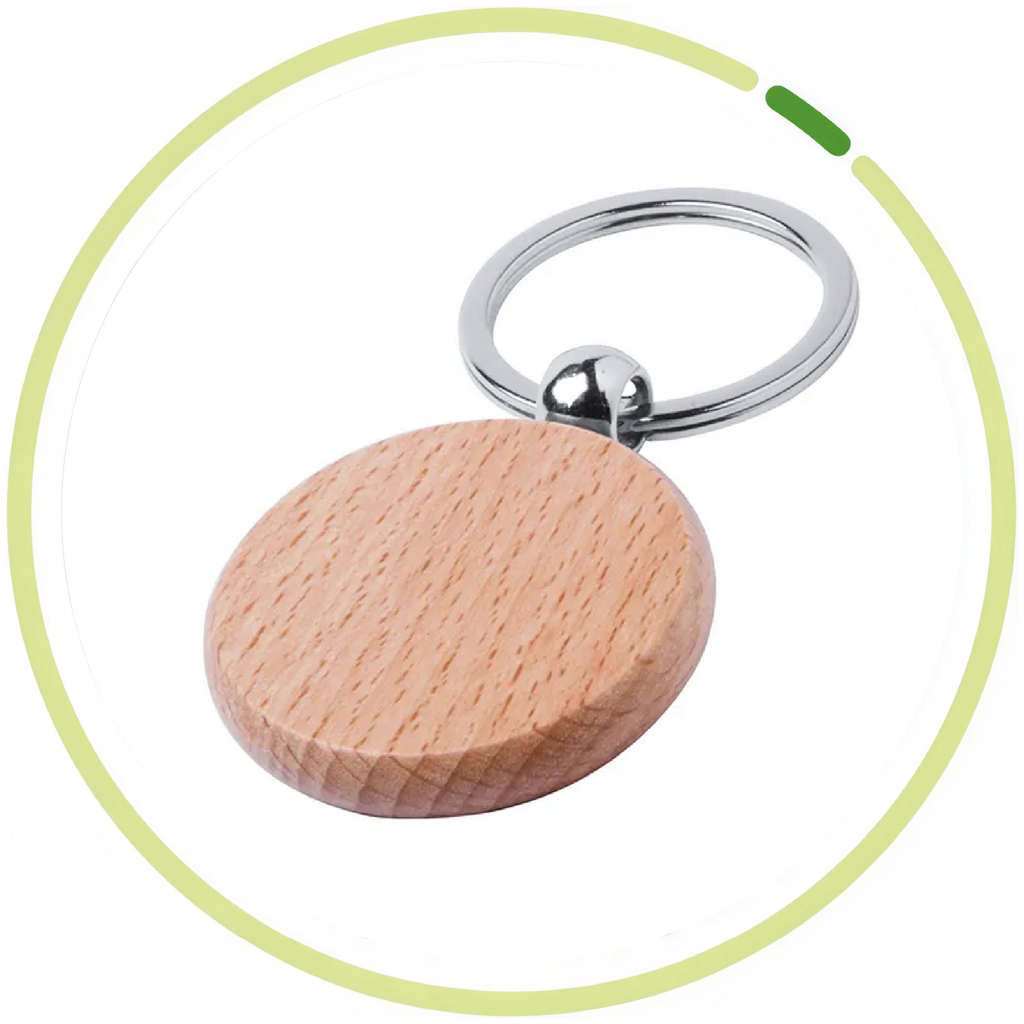 Portachiavi in stoffa o legno